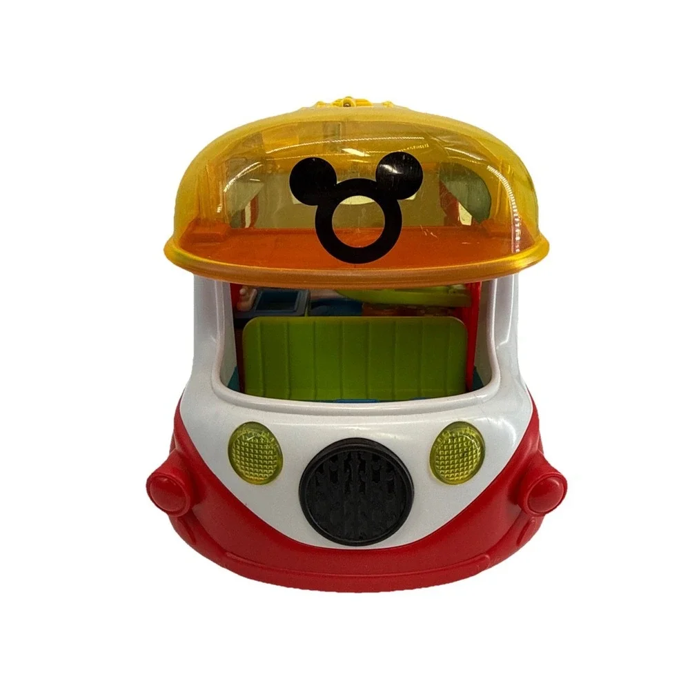 Disney Toys, Mickey Mouse Bus/ Camper Only Tested And Works Mickey's Voice‎